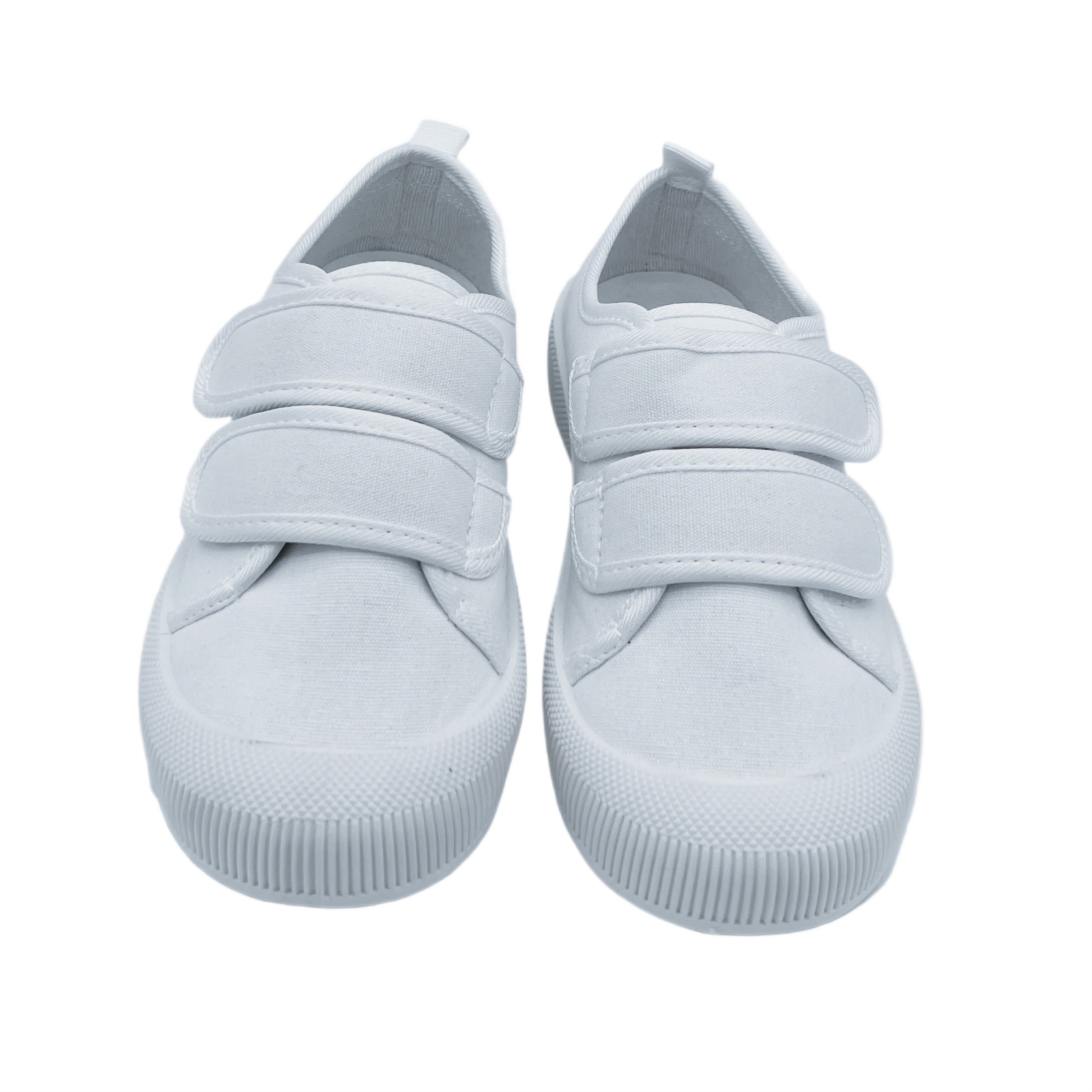 School PT Shoes White