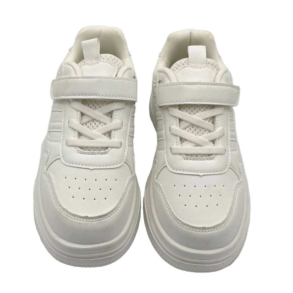Boy’s School Jogger White